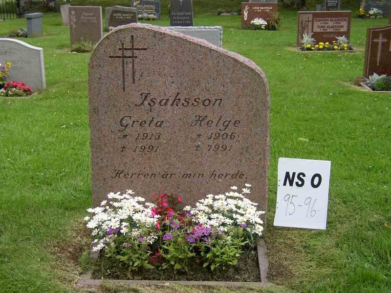 Hautatunnus: NS O    95-96