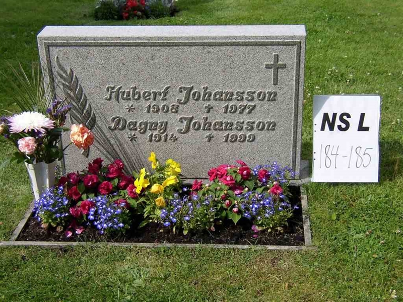 Hautatunnus: NS L 184-185