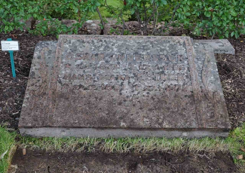 Grave number: A A   159-160
