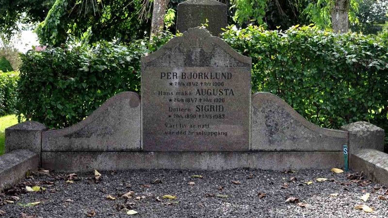 Grave number: A B   169-170