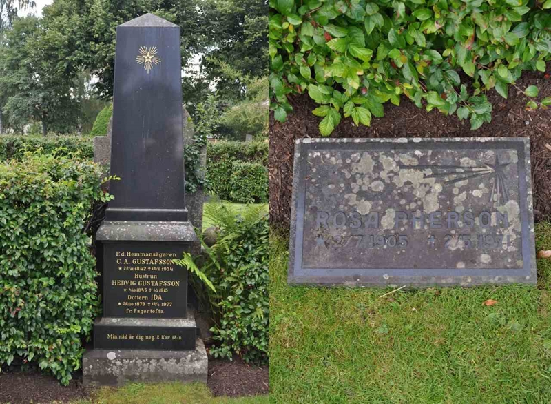 Grave number: A D   182-185