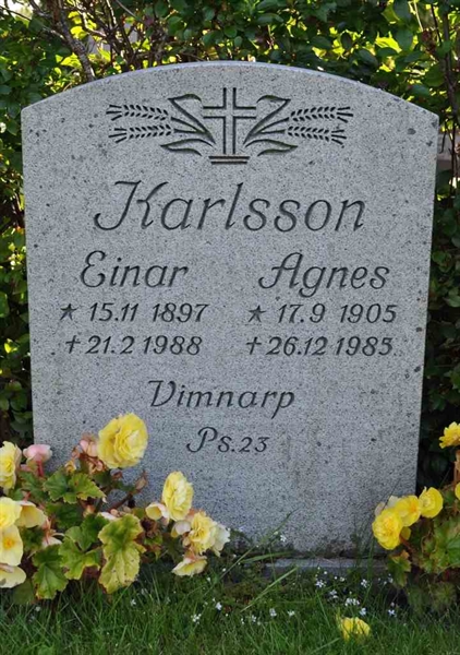 Grave number: A F    86-87