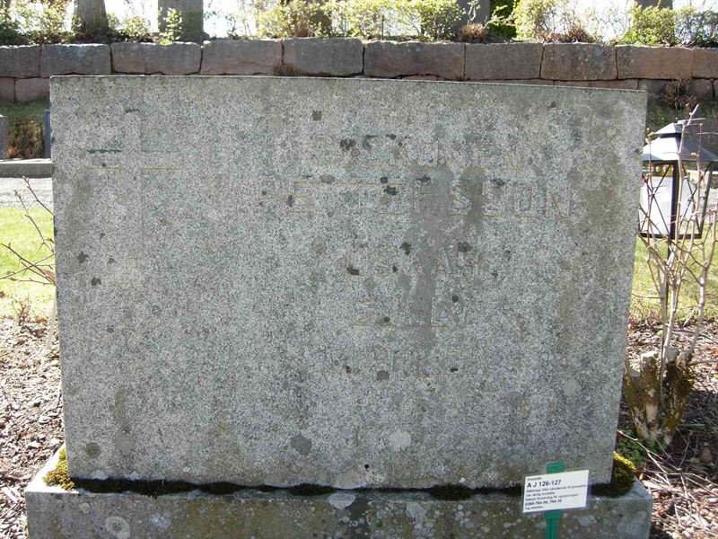 Grave number: A J 110-111