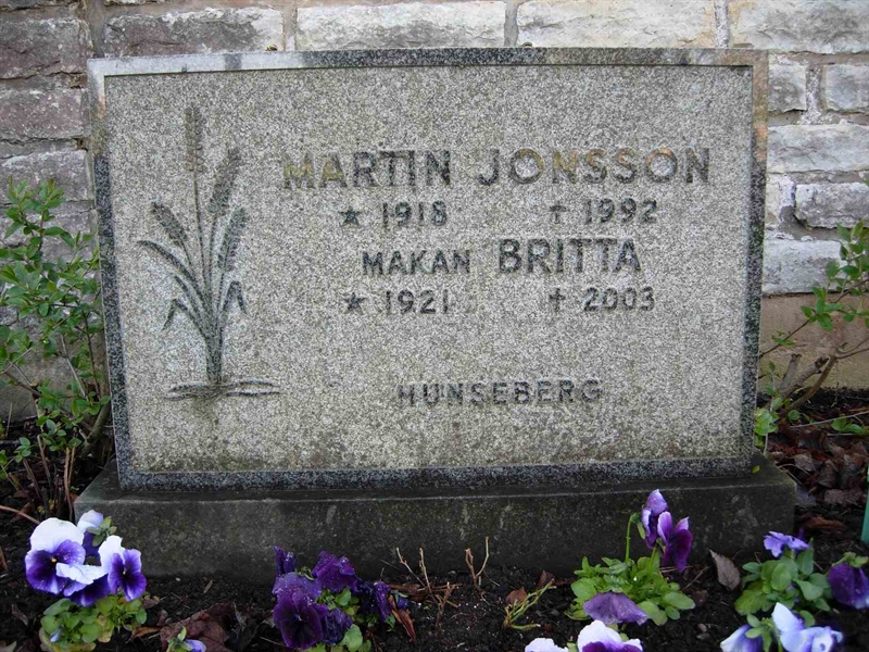 Grave number: A J 273-274