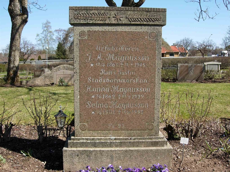 Grave number: A J 46-48