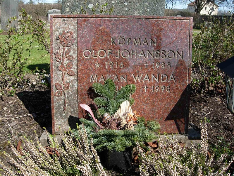 Grave number: A J 141-142