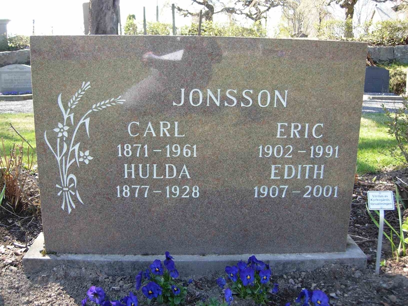Grave number: A J 94-95