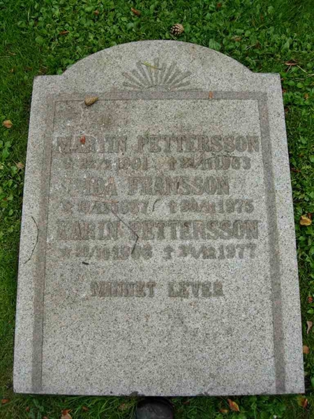 Grave number: S 28D A     4-6