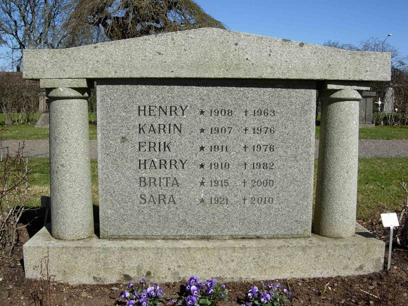 Grave number: A J   199-201
