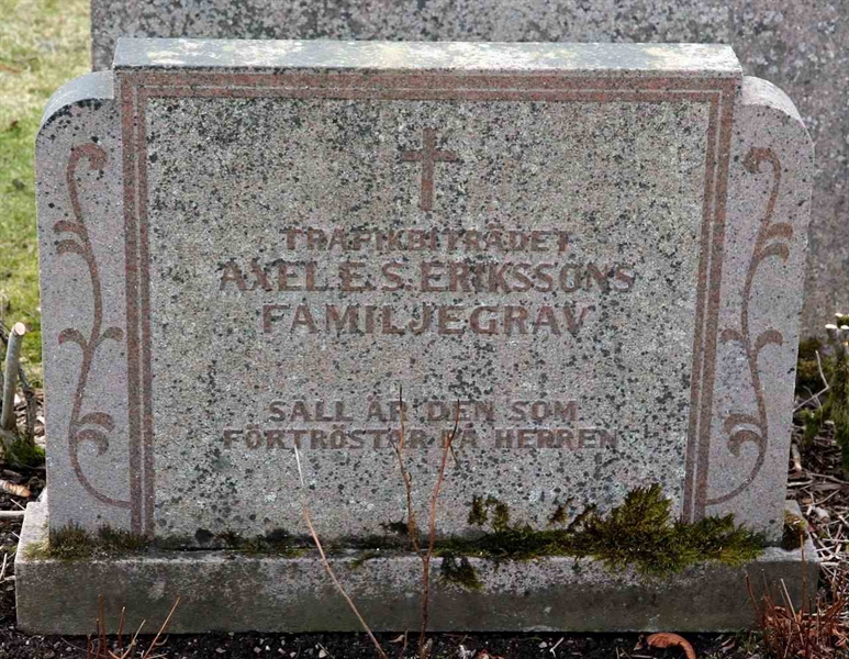 Grave number: A K   288-291
