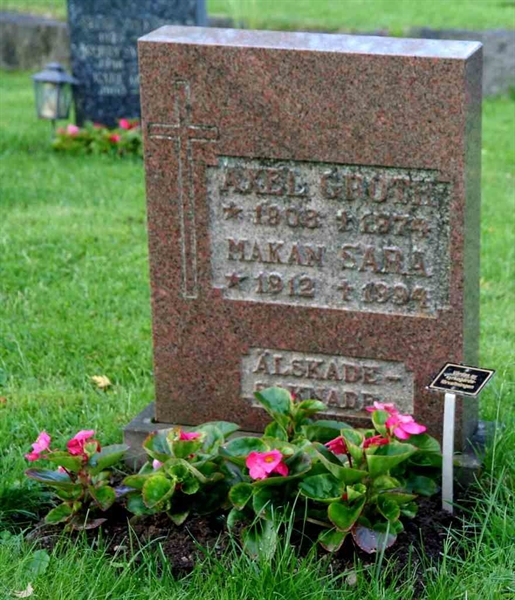 Grave number: A U D     4