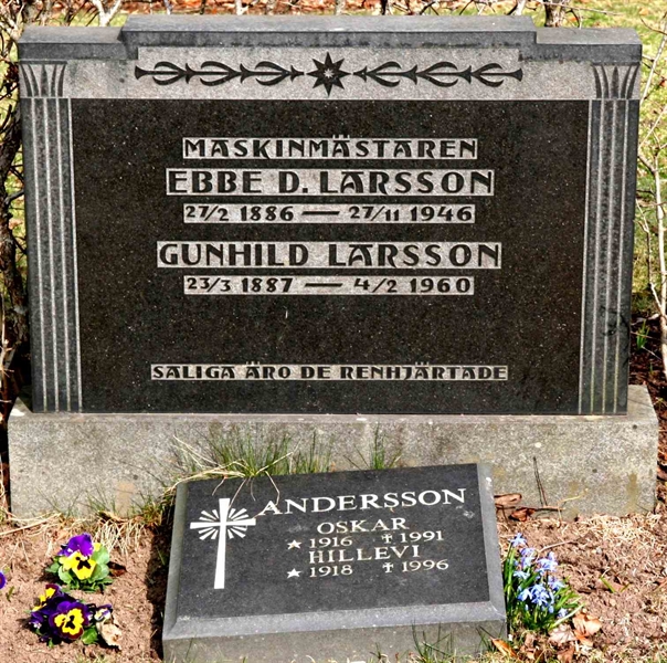 Grave number: A S    43-44