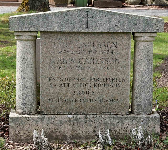 Grave number: A L   183-184
