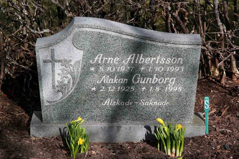 Grave number: A M   191-192