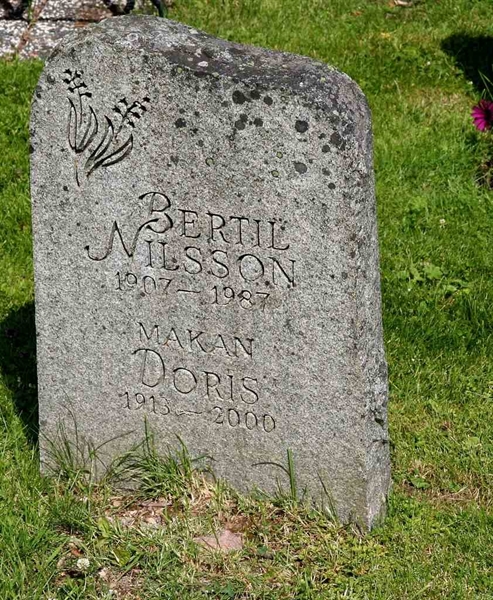 Grave number: A X B     6