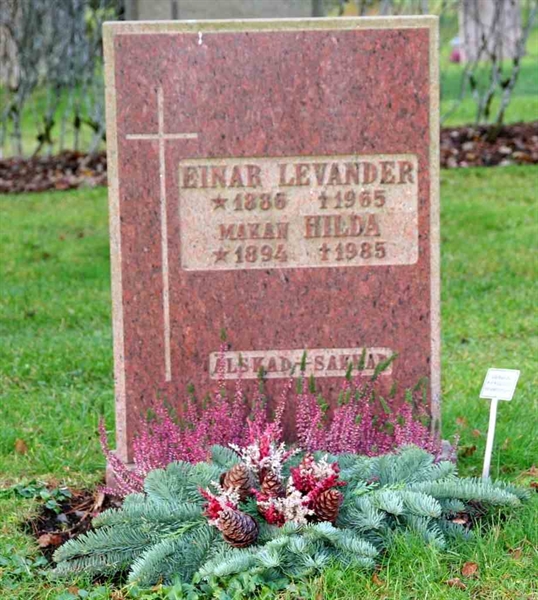 Gravnummer: S 26D B     1-2