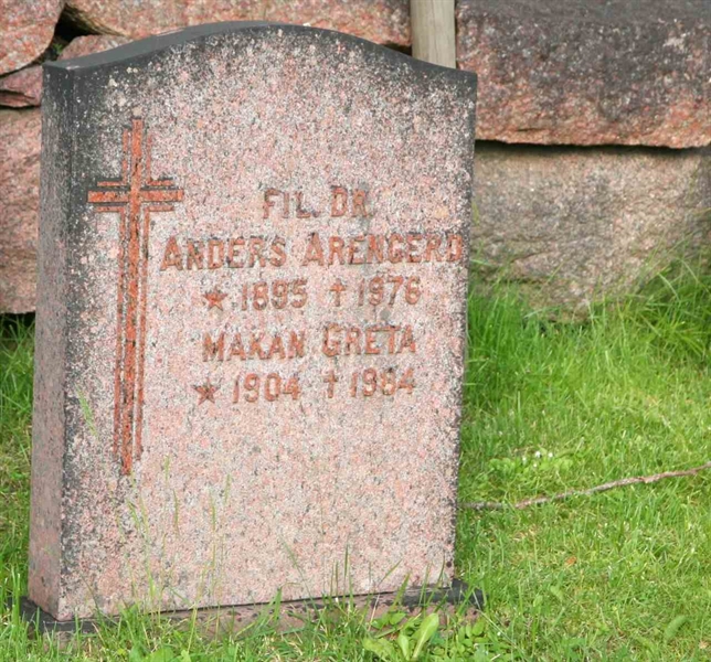 Grave number: A V A    12