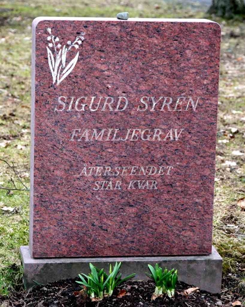 Grave number: S 6B A    11-12