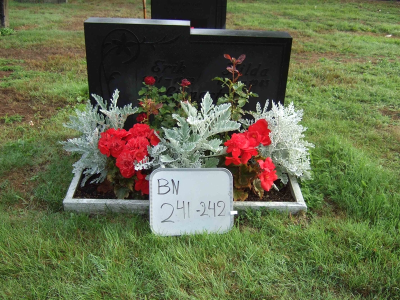 Gravnummer: B N B    87-88