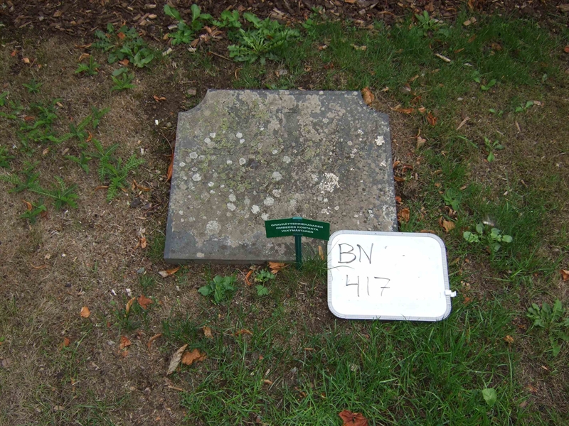 Grave number: B N C   123
