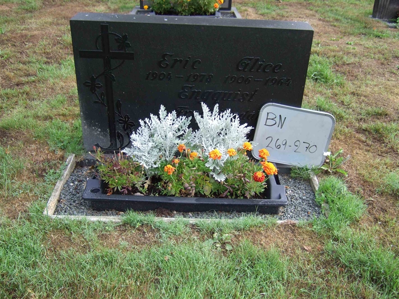 Gravnummer: B N B    53-54