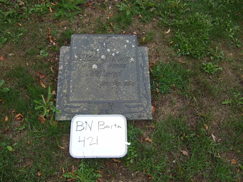 Gravnummer: B N C   127