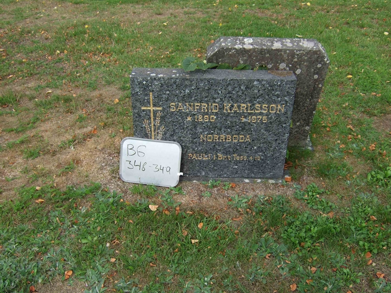 Grave number: B G C    80-81