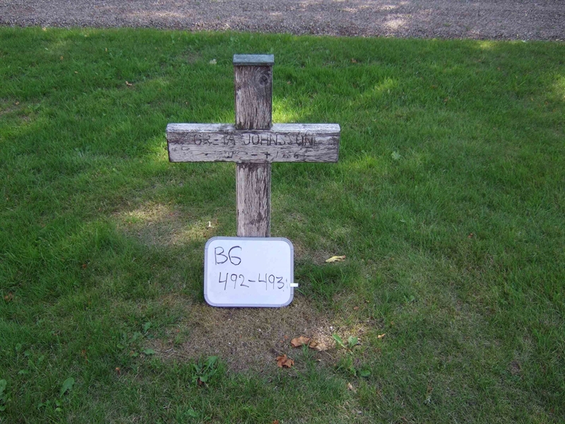Grave number: B G D   124-125