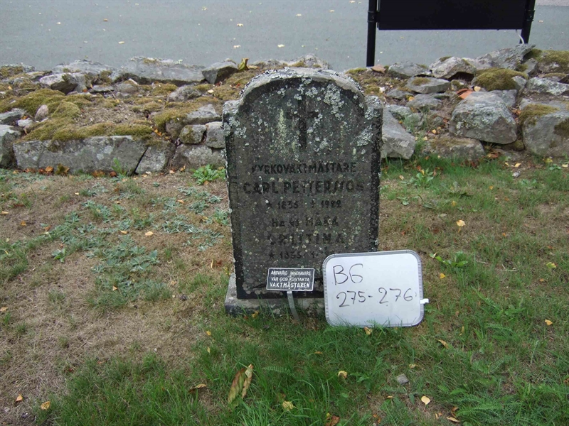 Grave number: B G B    73-74