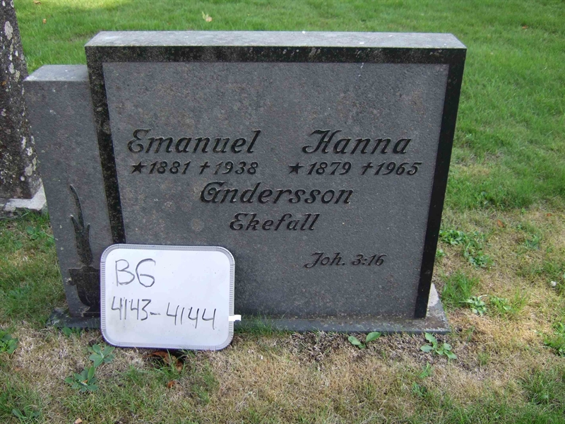 Gravnummer: B G D    92-93