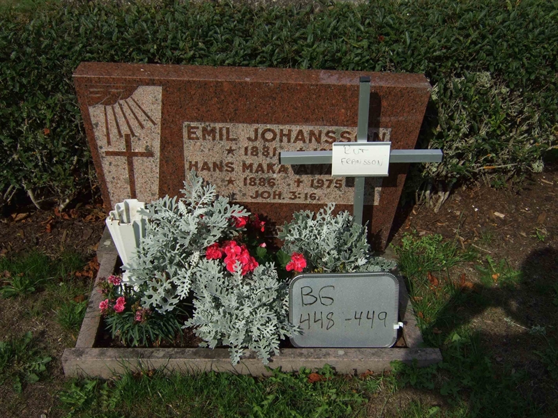 Grave number: B G D    38-39