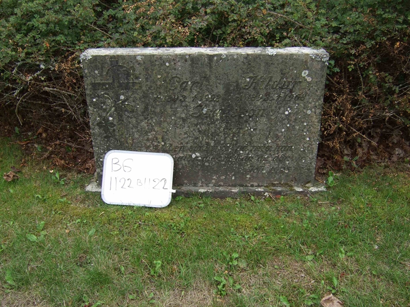 Grave number: B G A   123-124