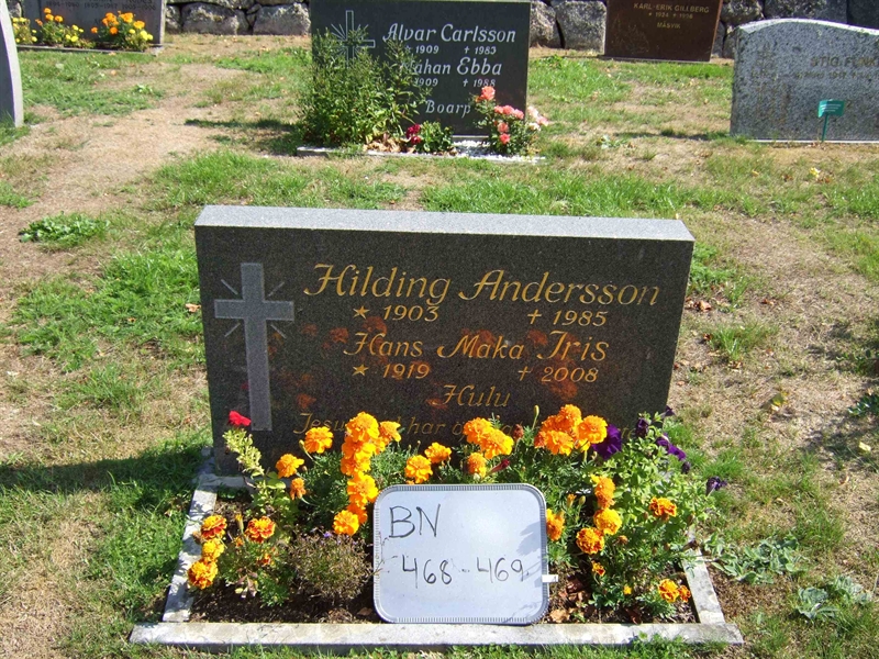 Gravnummer: B N F   103-104