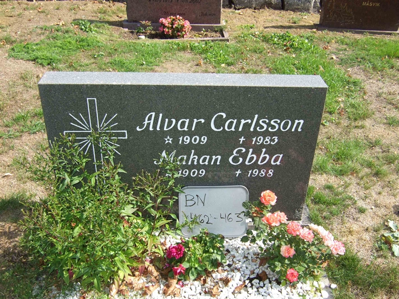 Gravnummer: B N F    68-69