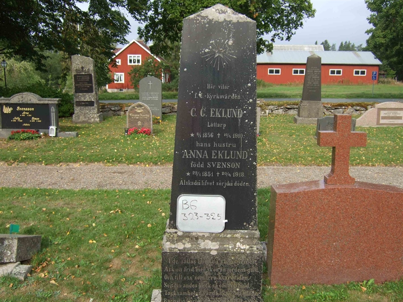 Grave number: B G C   115-117