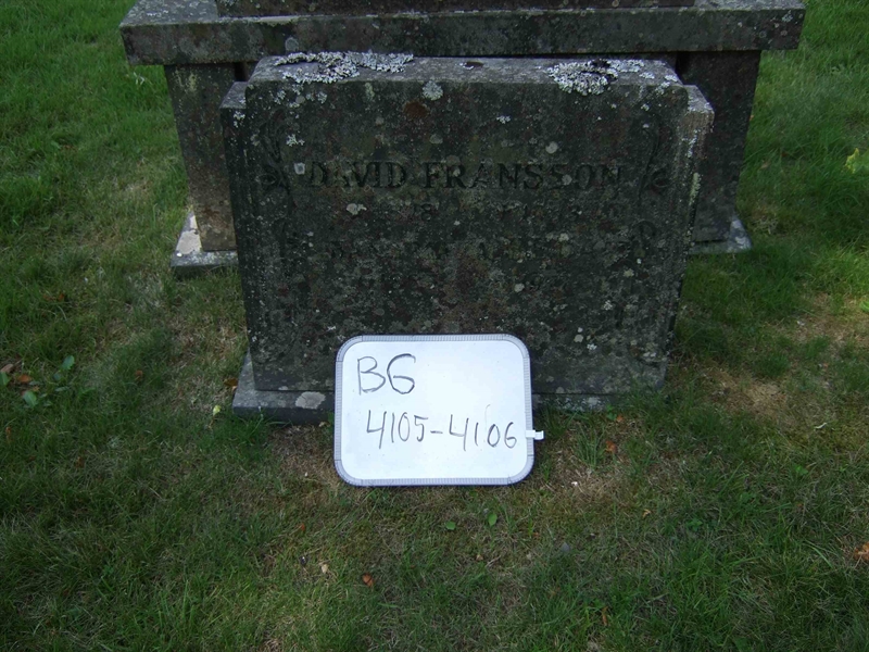 Grave number: B G D   143-144