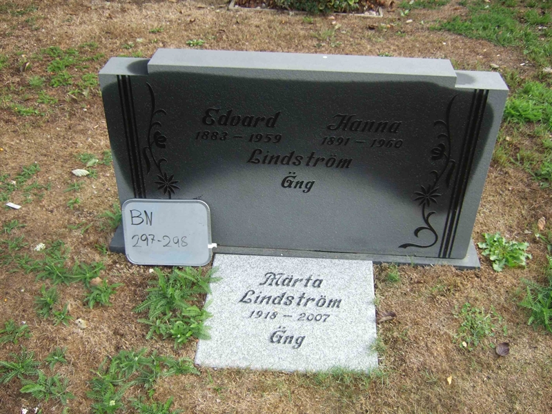 Grave number: B N B 45-46