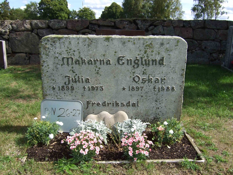 Grave number: B N F 40-41