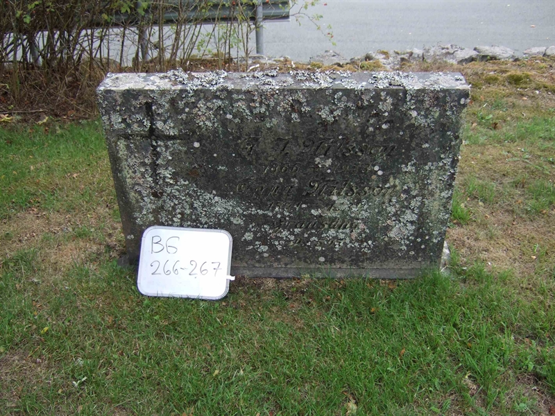 Grave number: B G B    64-65