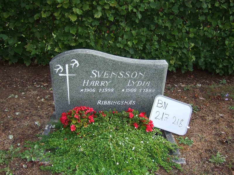 Grave number: B N C     7-8