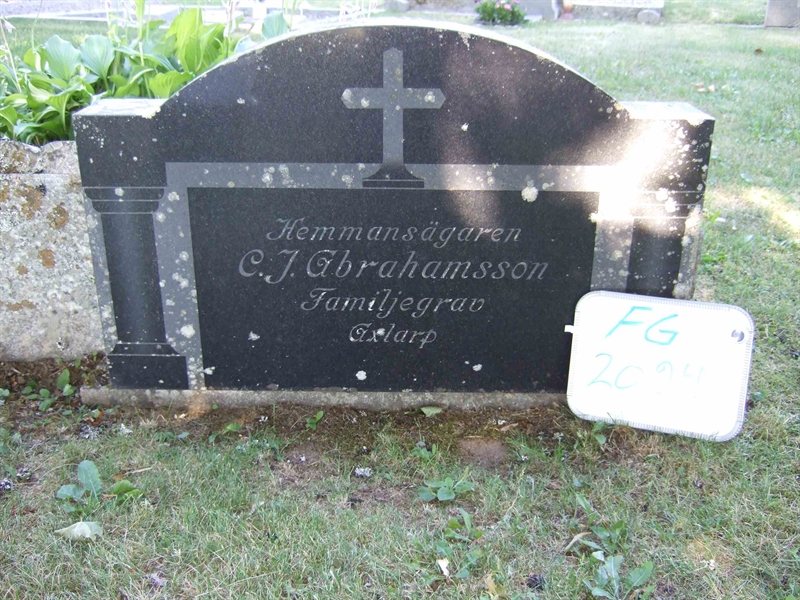 Grave number: F G B   258-259