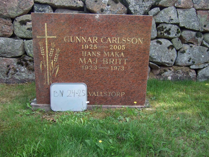 Grave number: B N F 5-6