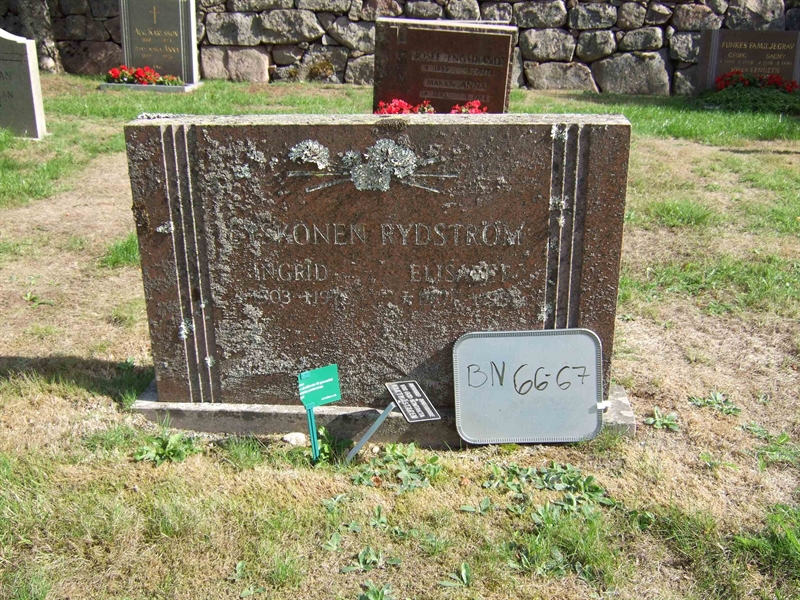 Grave number: B N F 83-84