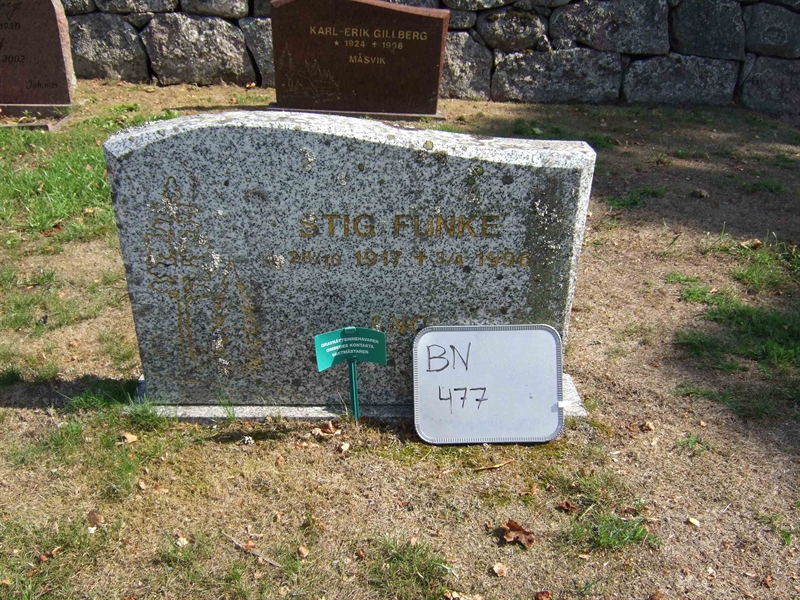 Grave number: B N F 70