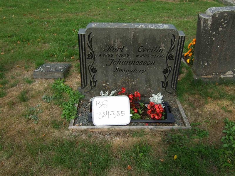 Gravnummer: B G C    55-56