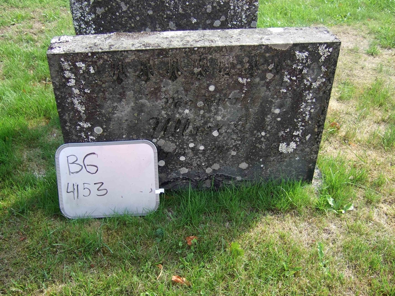 Grave number: B G D    56