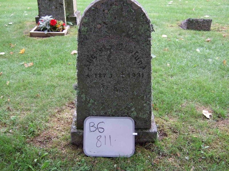 Grave number: B G FAL   109