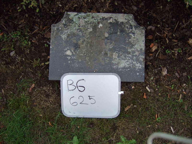 Grave number: B G EAL     4