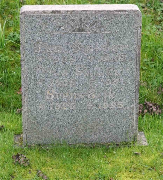 Grave number: F Ö U    39