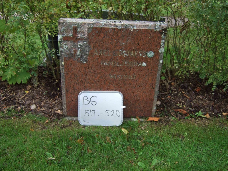 Grave number: B G E    29-30
